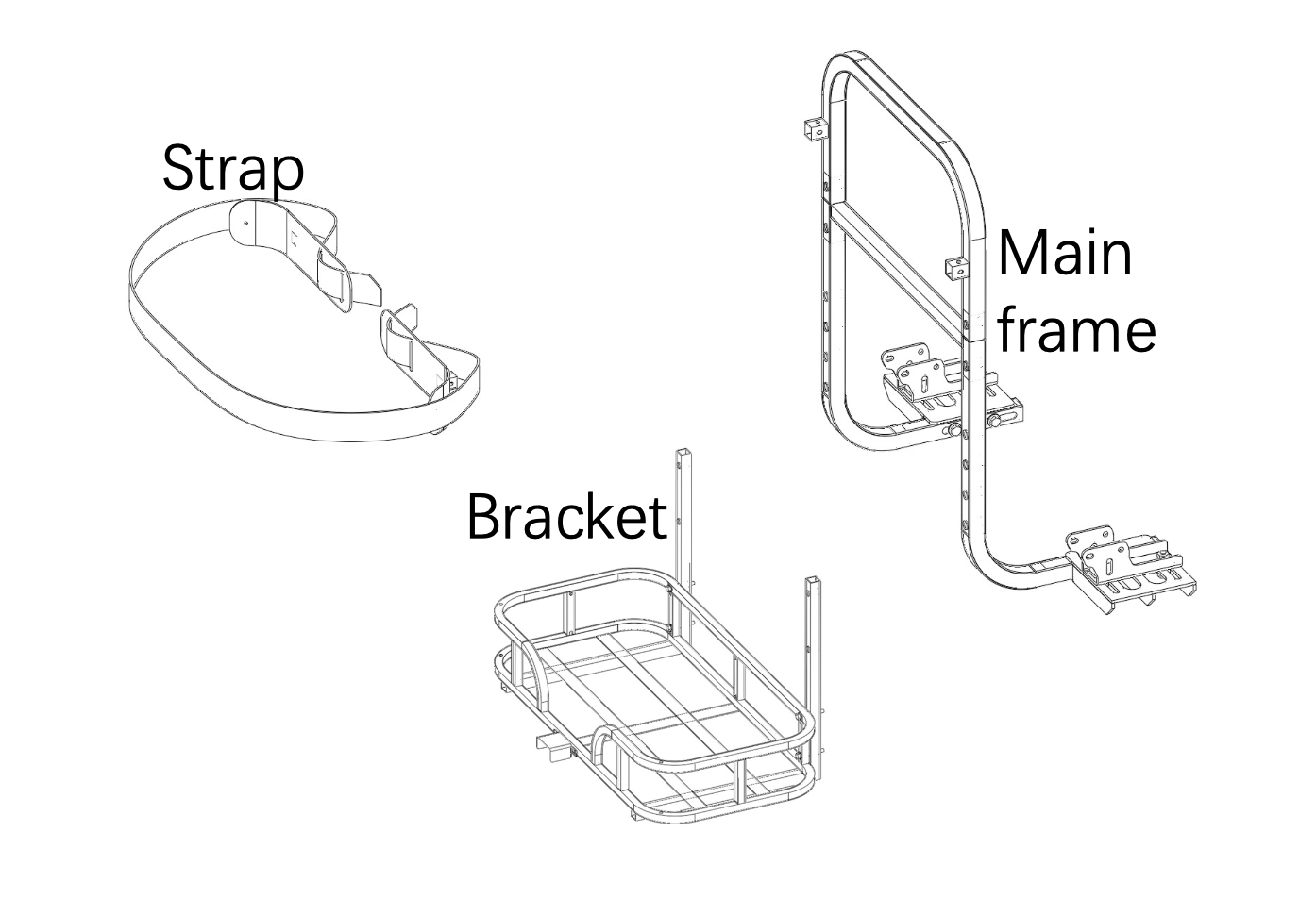 Arthur’s Robots Golf Bag Rack – PREORDER (Ships in 4–6 Weeks)